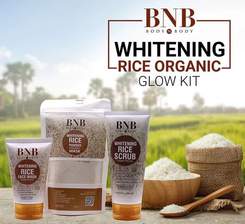 BNB Rice Extract Bright & Glow Kit Golden Cap Pack
